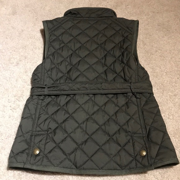 Ralph Lauren Quilted Utility Vest with Belt - Picture 2 of 3